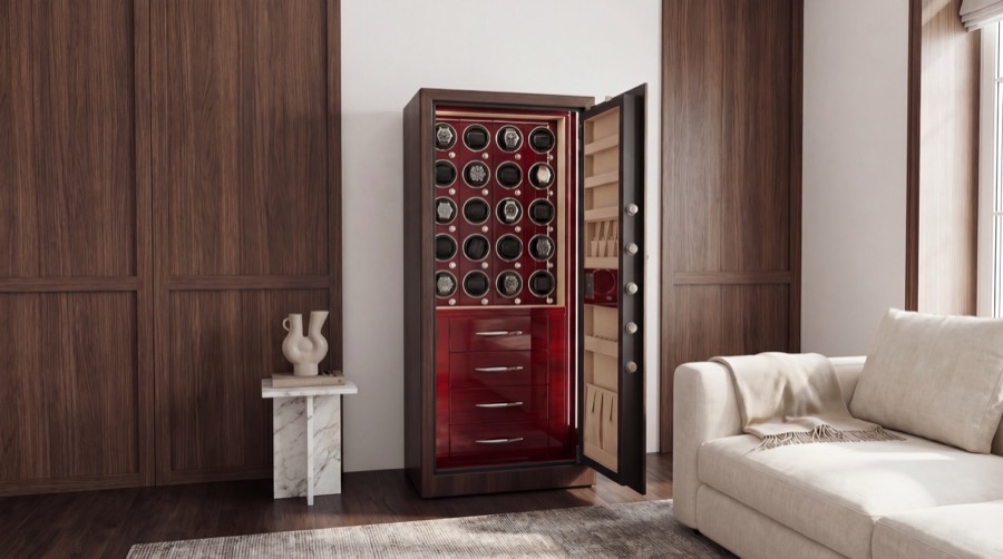 High-security steel core of a Kronberg Collection safe